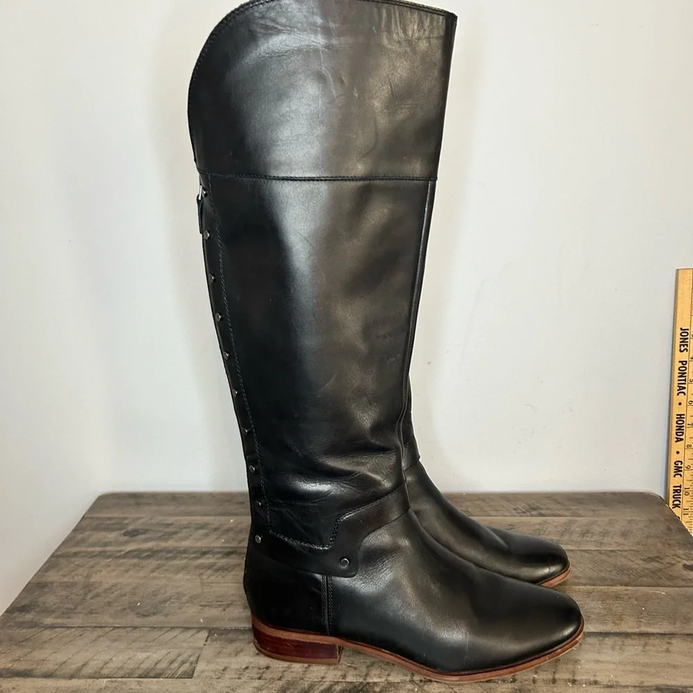 Franco Sarto Roxanna Studded Riding Boot